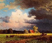 Albert Bierstadt Bavarian_Landscape oil painting